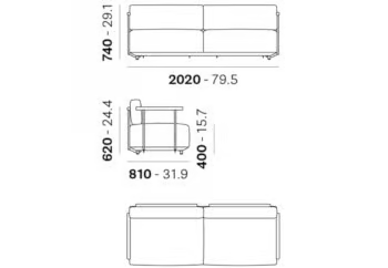 ARKI-SOFA AS0022 - kép 10