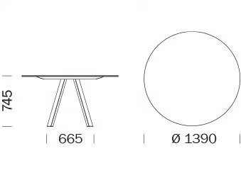 ARKI-TABLE ARK_D139 - kép 2
