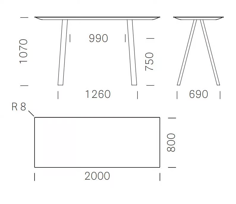 ARKI-TABLE ARK107 - kép 5