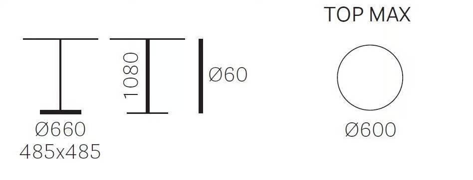 FLUXO 5466 | Round table - kép 2