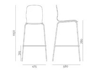 GLAMOUR UP | Stool - kép 3