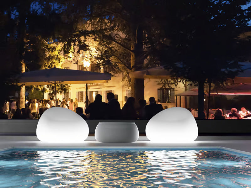 GUMBALL | Garden armchair with light - kép 2