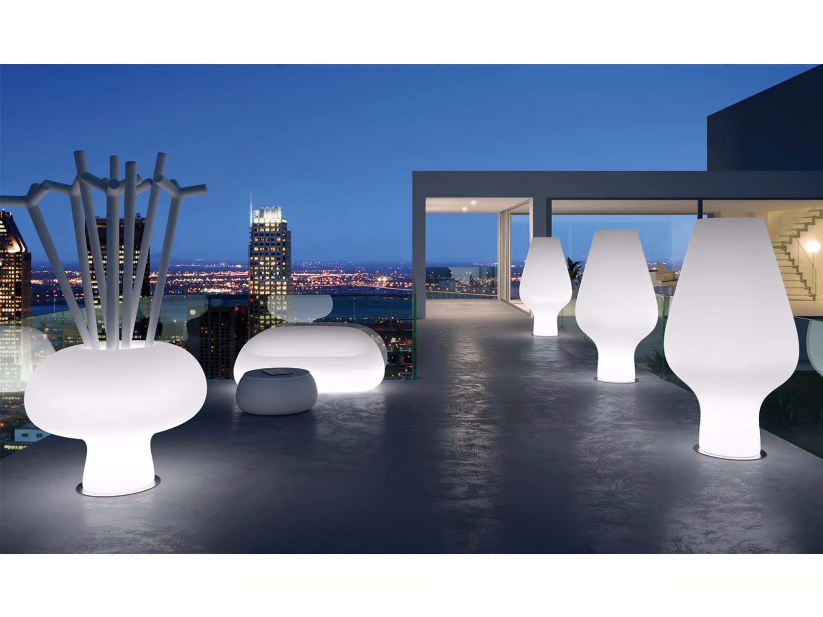 GUMBALL | Garden sofa with light - kép 3