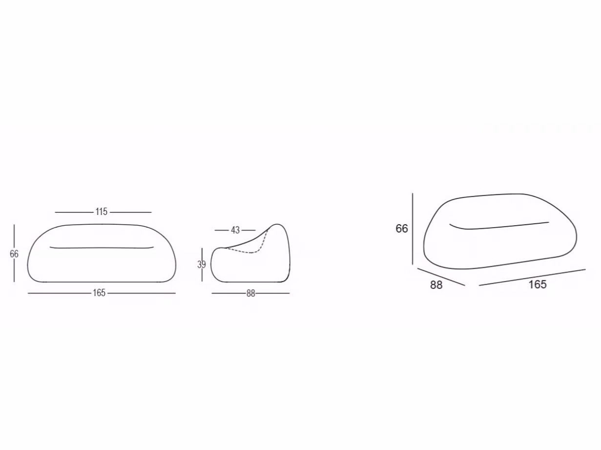 GUMBALL | Garden sofa with light - kép 10