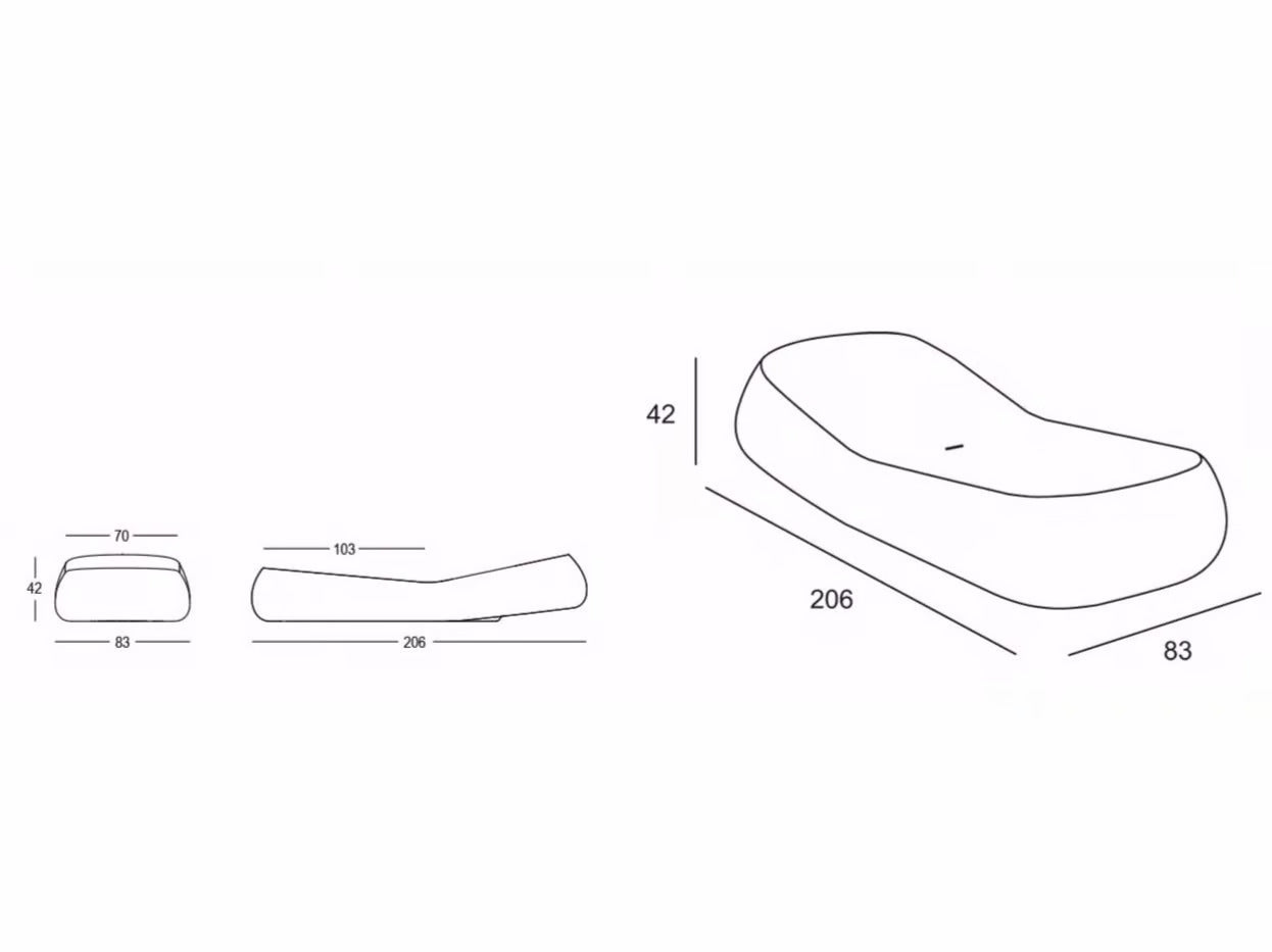 GUMBALL | Sun lounger - kép 15