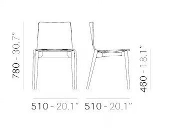 MALMÖ 390 | Chair - kép 14