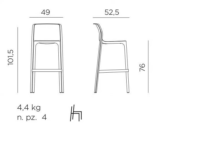 NET STOOL - kép 14