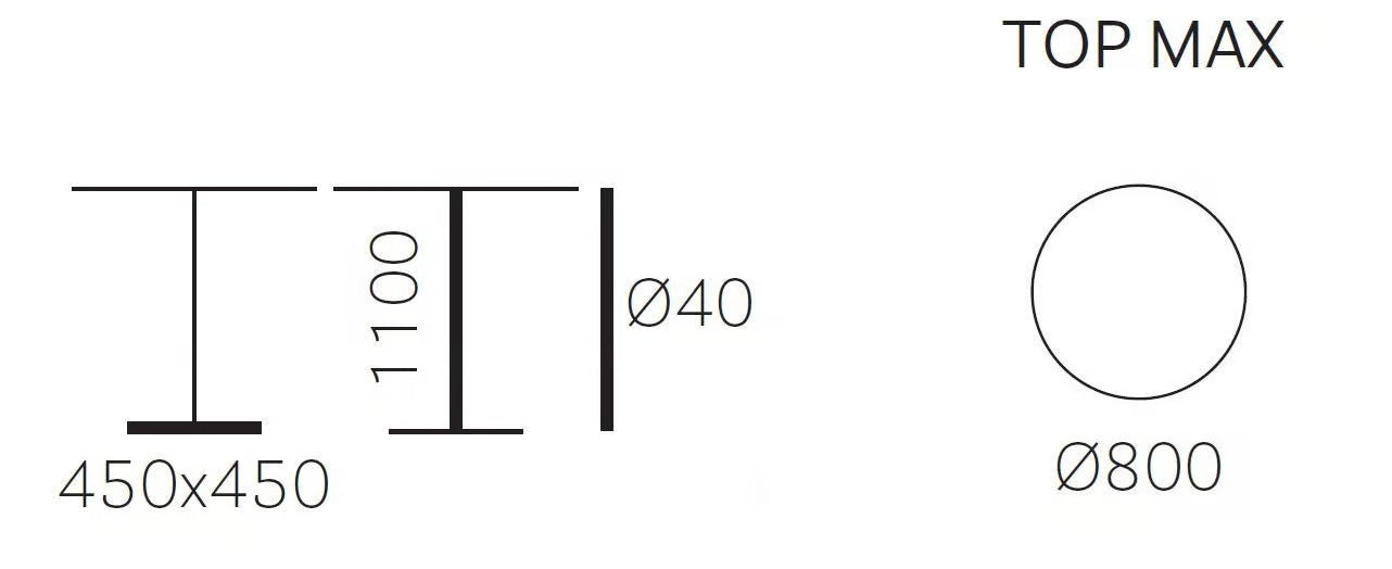 STYLUS 5404 | Round table - kép 2