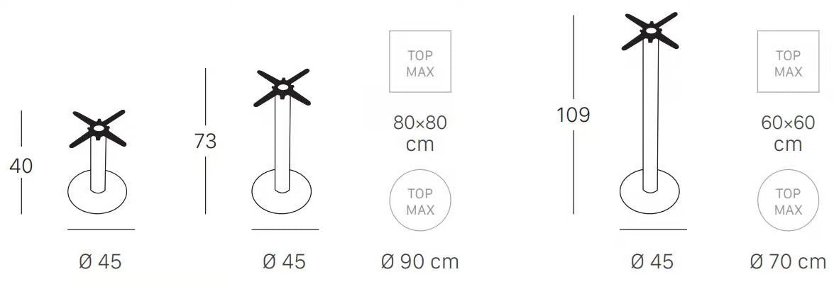 TIFFANY Column Ø 80 mm - kép 3
