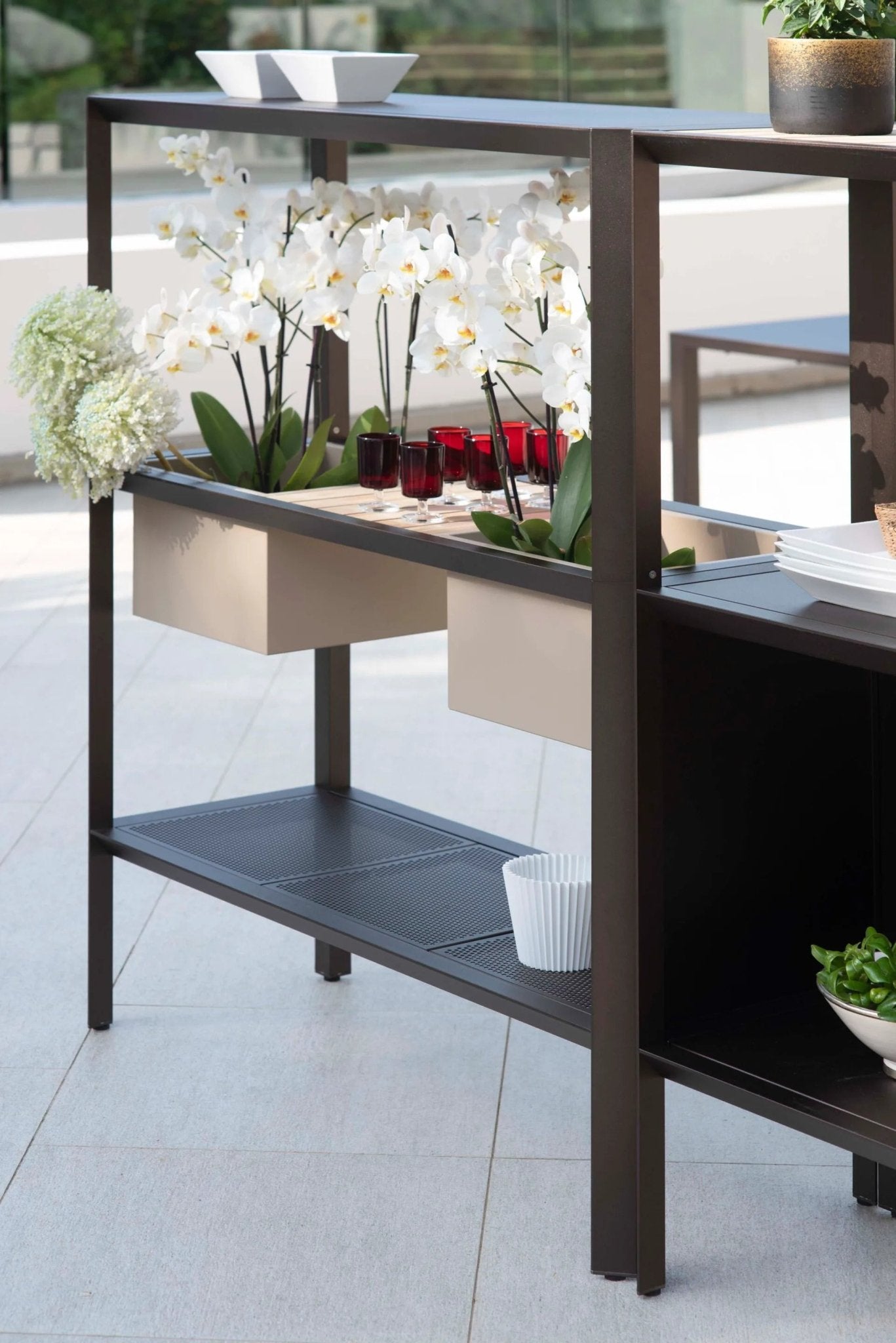 CAMALEON | Galvanized plate garden cabinet - Basic Collection Kft.