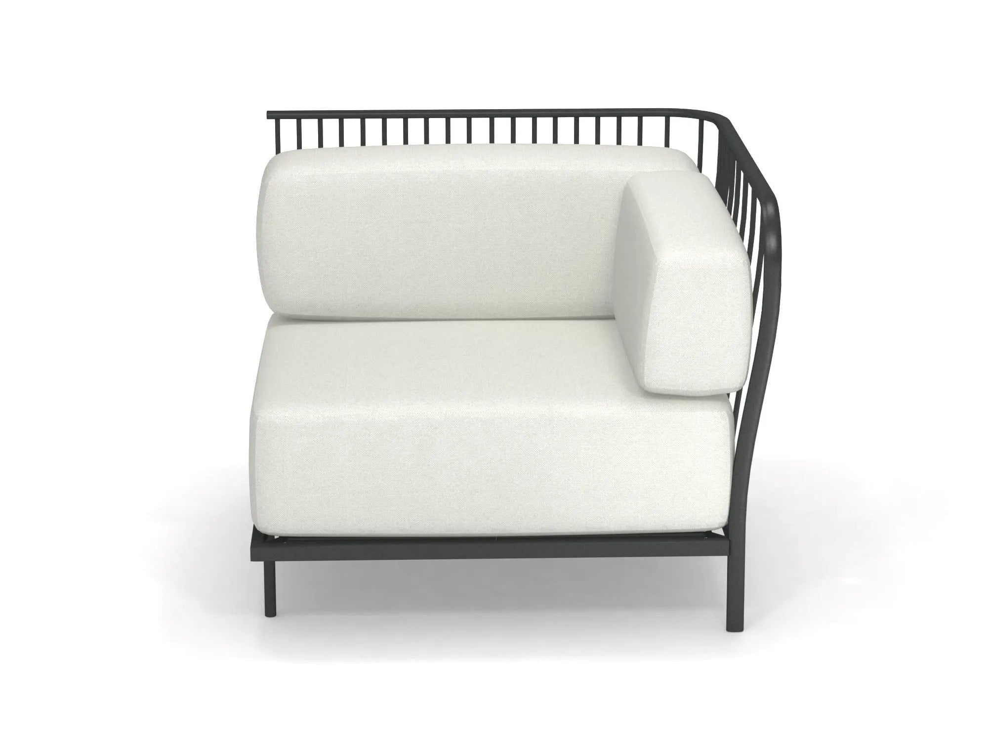 CANNOLÈ | Corner garden armchair - Basic Collection Kft.
