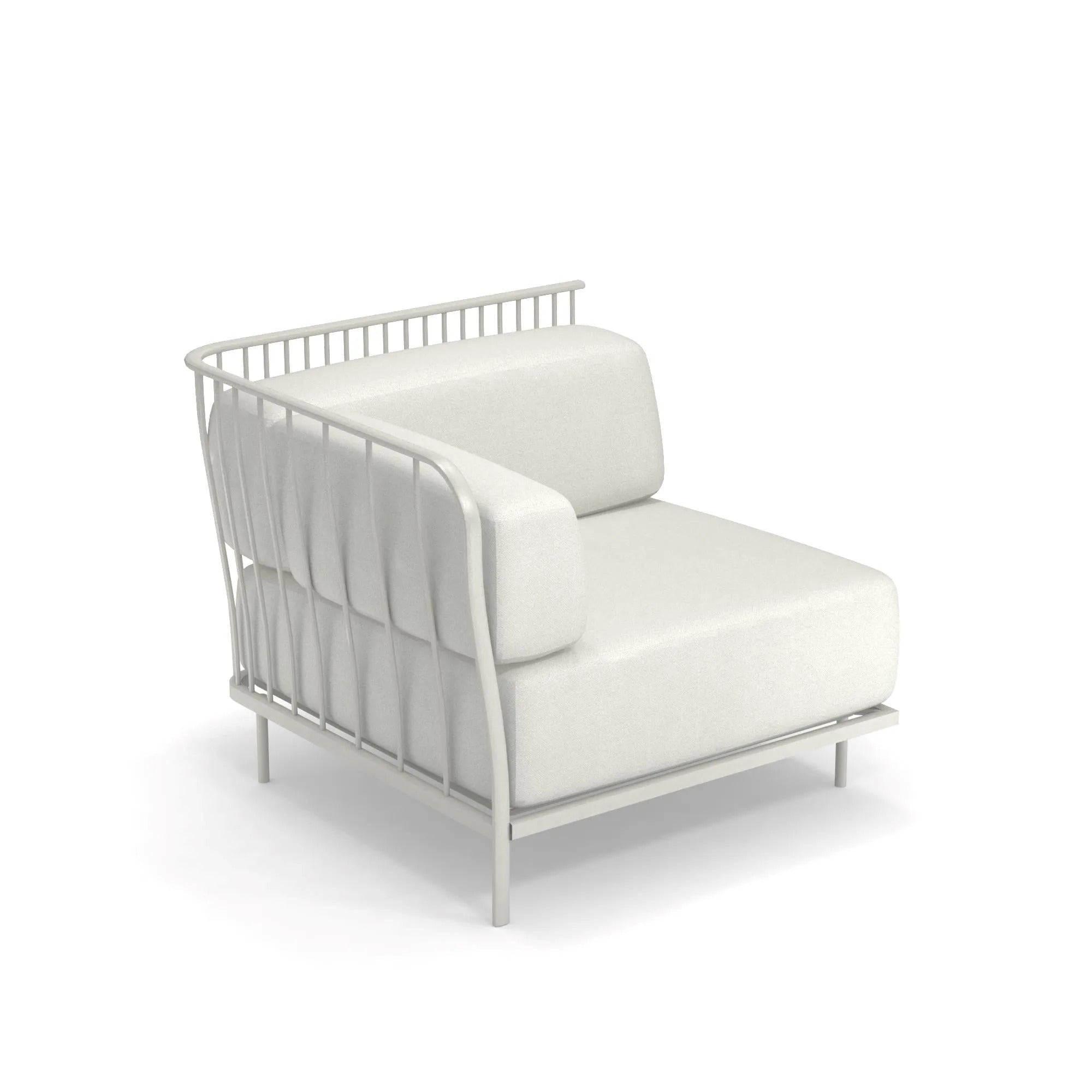 CANNOLÈ | Corner garden armchair - Basic Collection Kft.