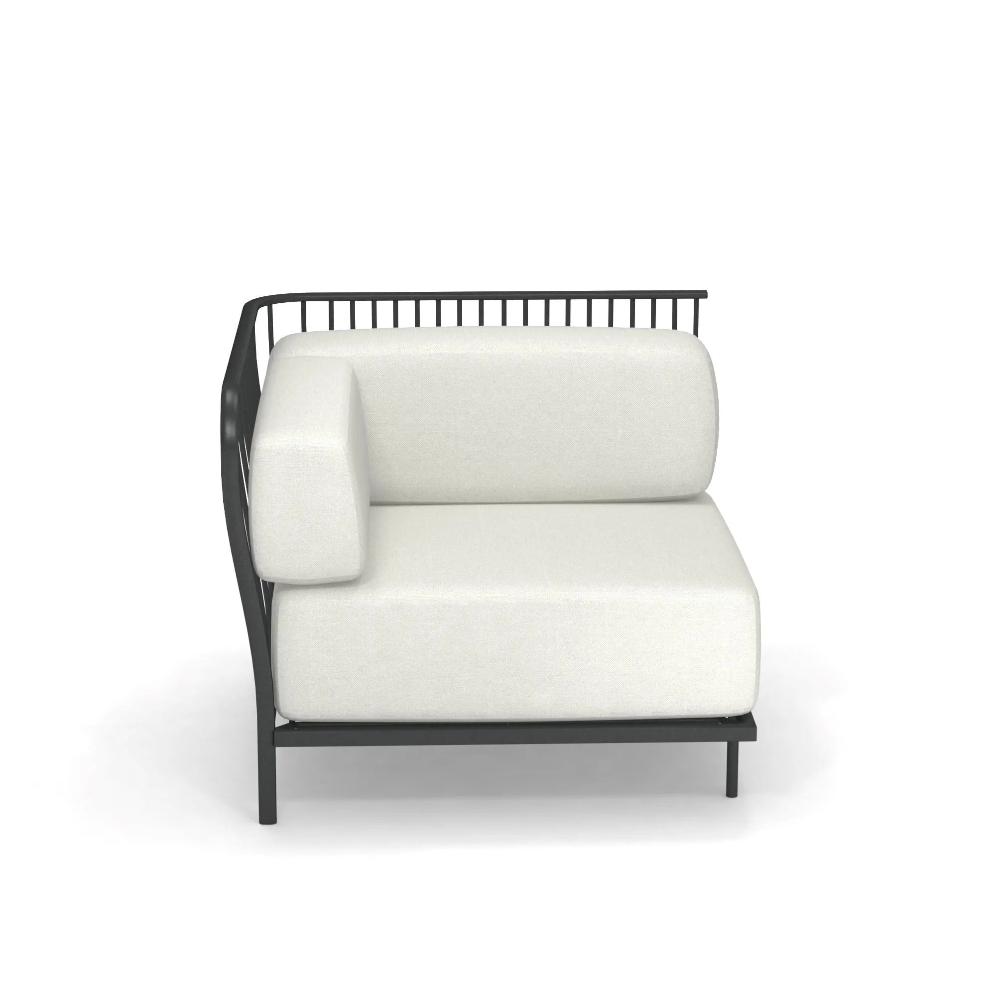 CANNOLÈ | Corner garden armchair - Basic Collection Kft.