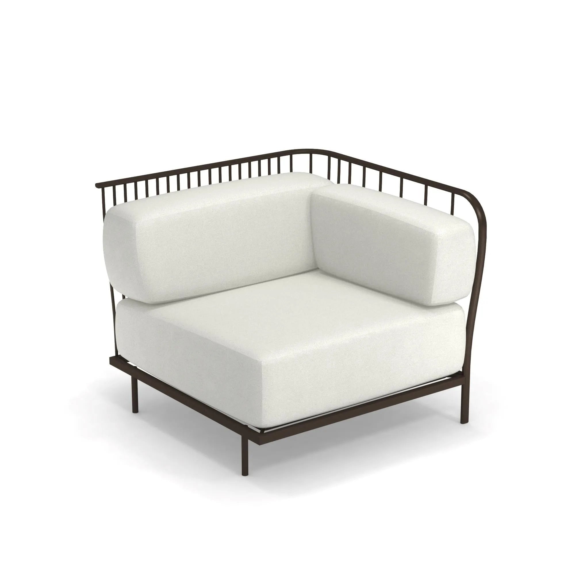 CANNOLÈ | Corner garden armchair - Basic Collection Kft.