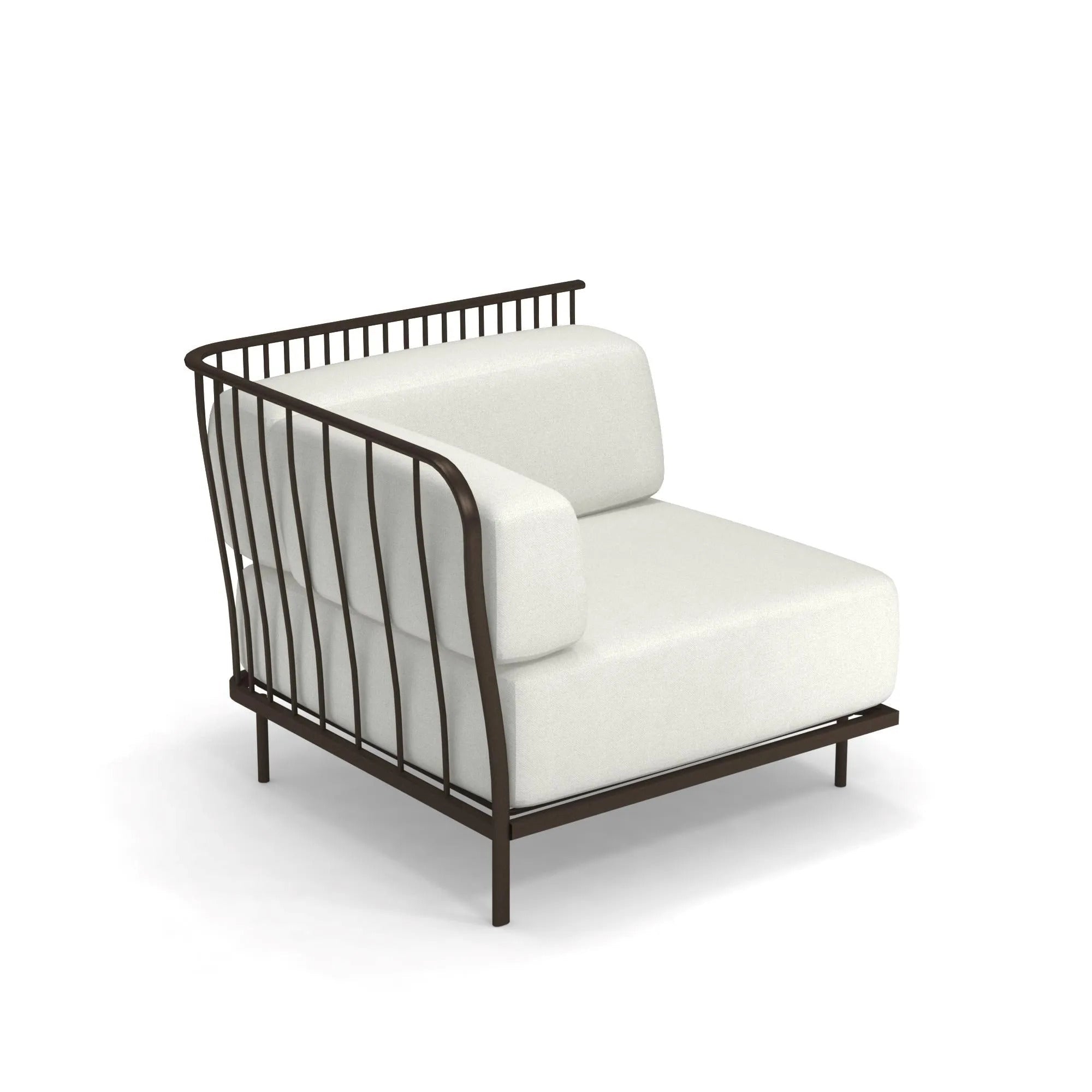CANNOLÈ | Corner garden armchair - Basic Collection Kft.