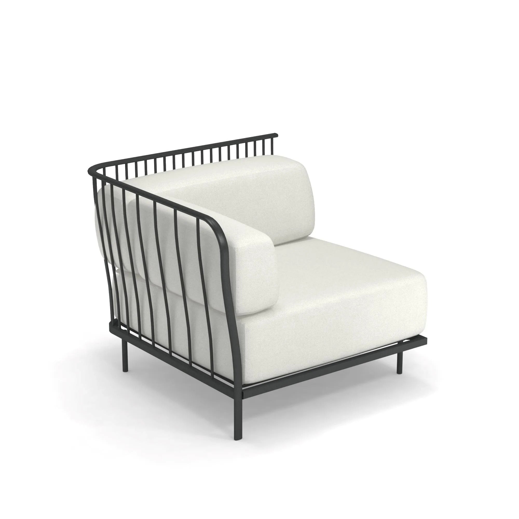 CANNOLÈ | Corner garden armchair - Basic Collection Kft.