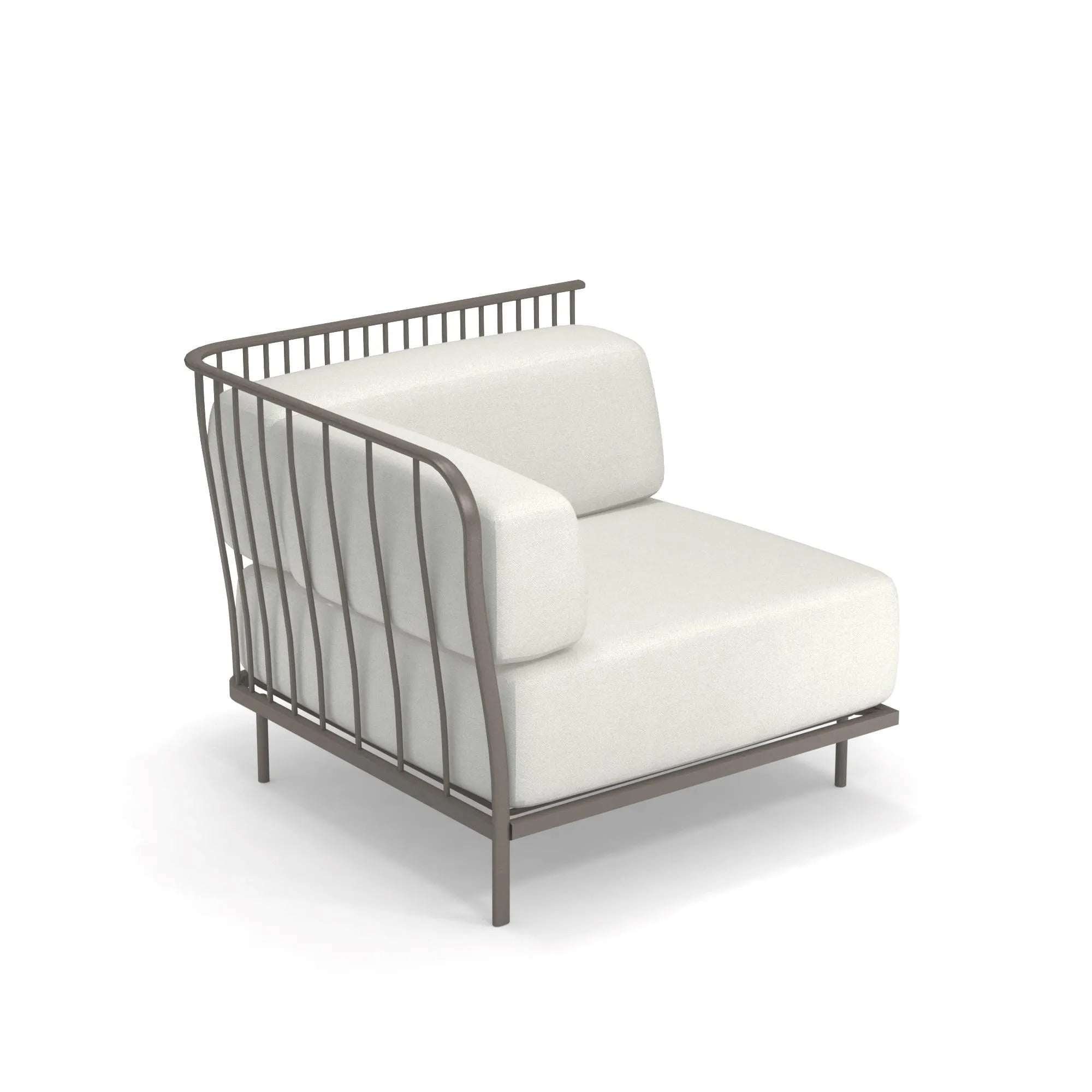 CANNOLÈ | Corner garden armchair - Basic Collection Kft.