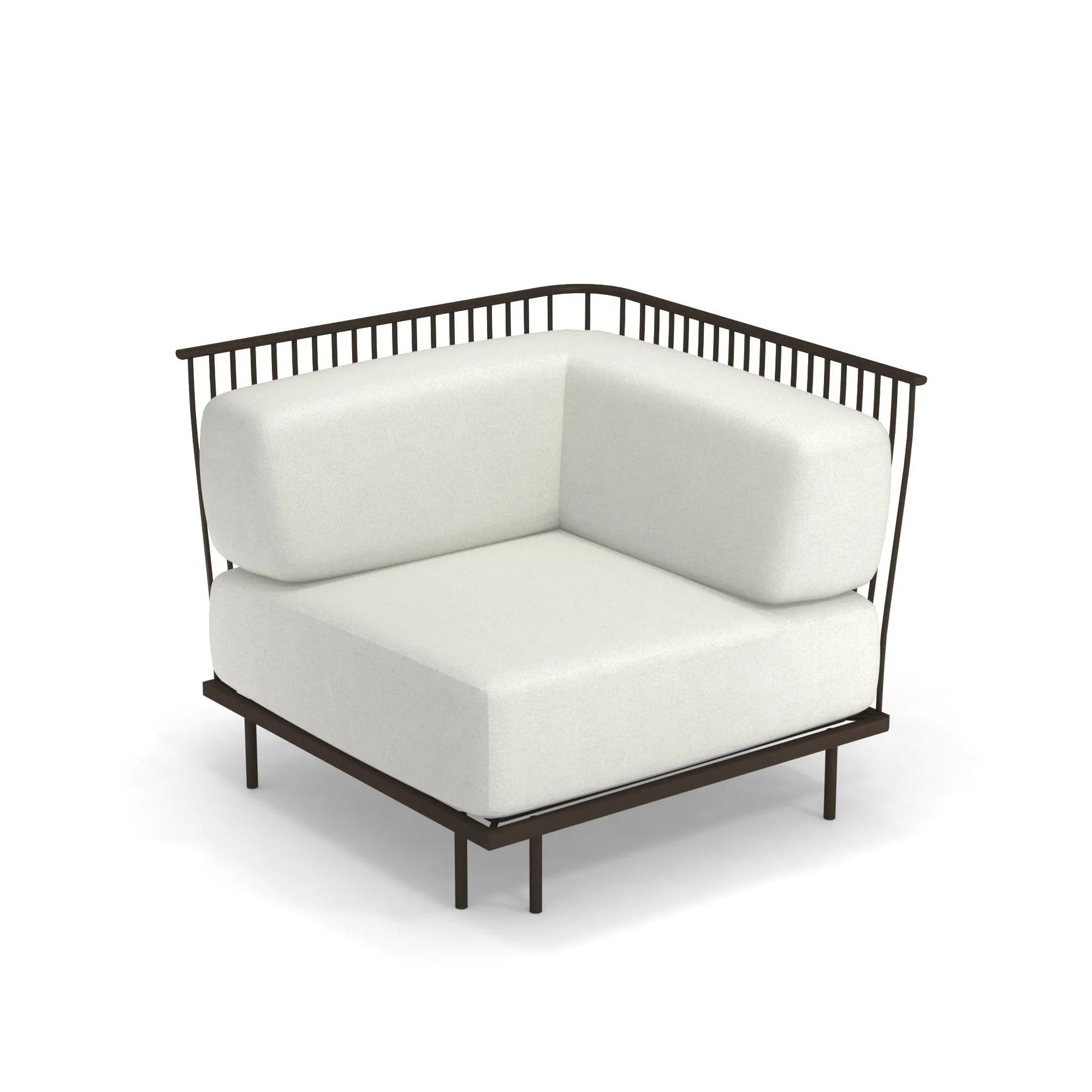 CANNOLÈ | Corner garden armchair - Basic Collection Kft.