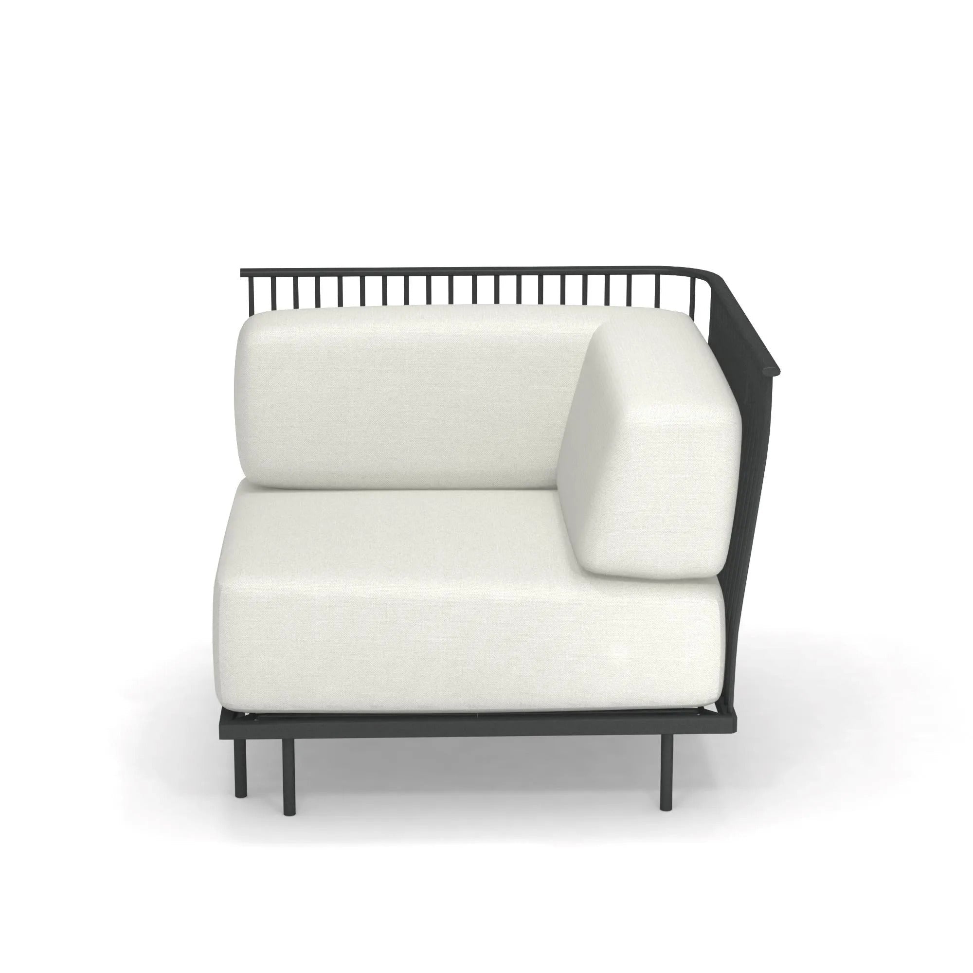 CANNOLÈ | Corner garden armchair - Basic Collection Kft.