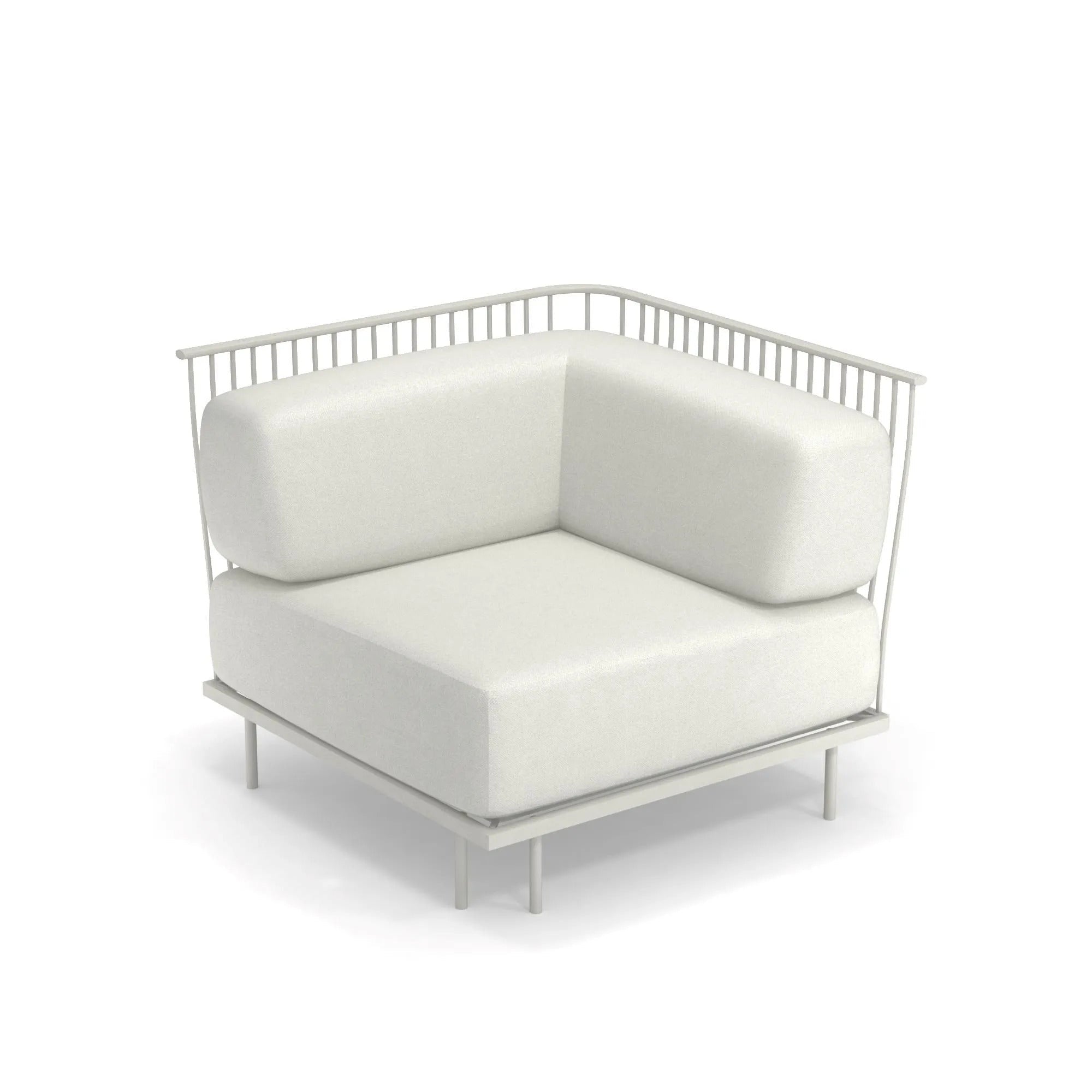 CANNOLÈ | Corner garden armchair - Basic Collection Kft.