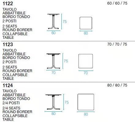 TABLE SYSTEM | Square table - Basic Collection Kft.
