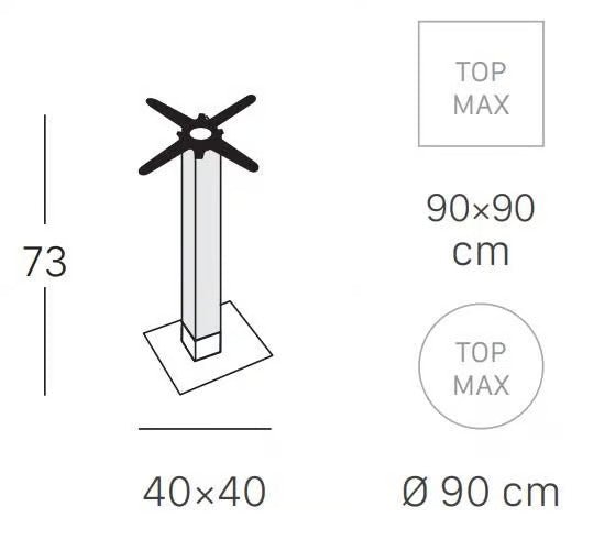 TIFFANY Column 80×80 mm - Basic Collection Kft.